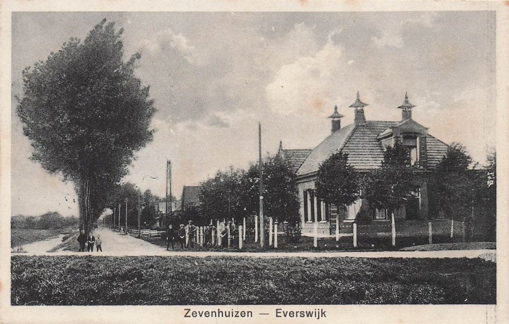 702-386-035 Zevenhuizen Everswijk, Verzenden, Voor 1920, Groningen