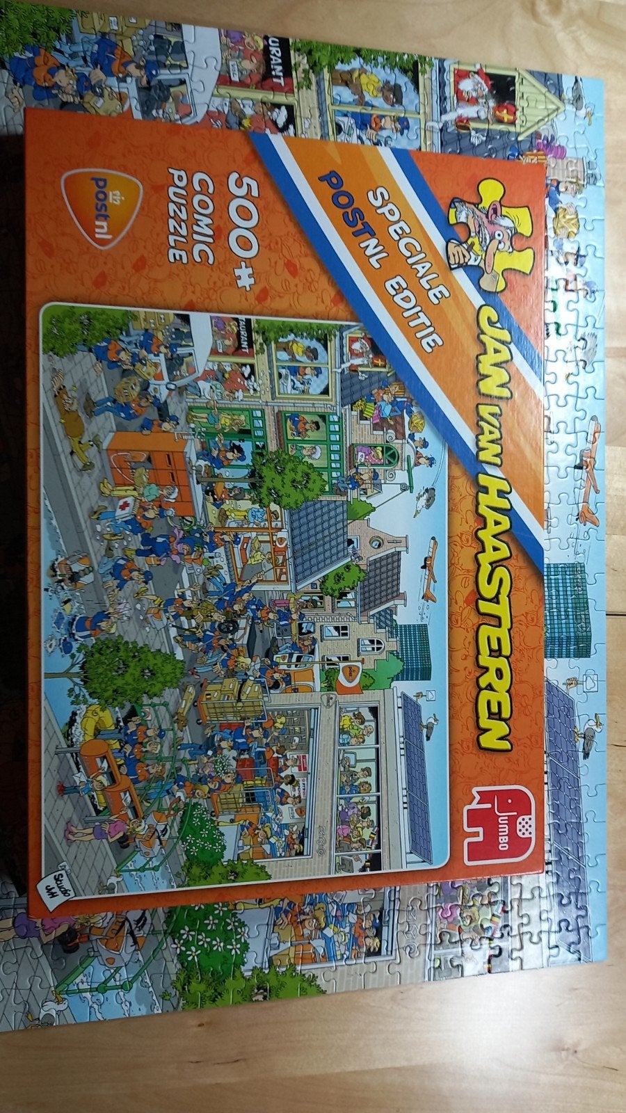 Jan van Haasteren PostNL Editie 500+ Comic Puzzle, Ophalen of Verzenden, Zo goed als nieuw