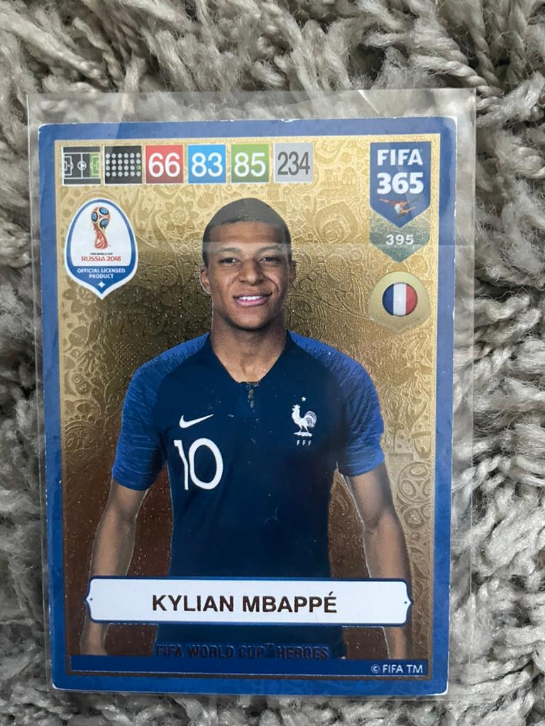 Adrenalyn 2019 Kylian Mbappé, Ophalen of Verzenden, Zo goed als nieuw, Plaatje
