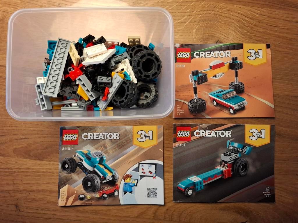 Lego Creator 3 in 1 set 31101, Ophalen of Verzenden, Zo goed als nieuw, Complete set, Lego