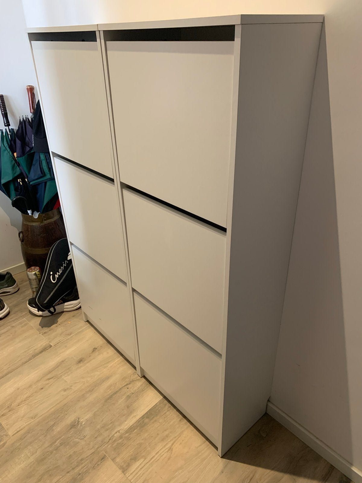 2x Schoenenkast met lades, Ophalen, Gebruikt