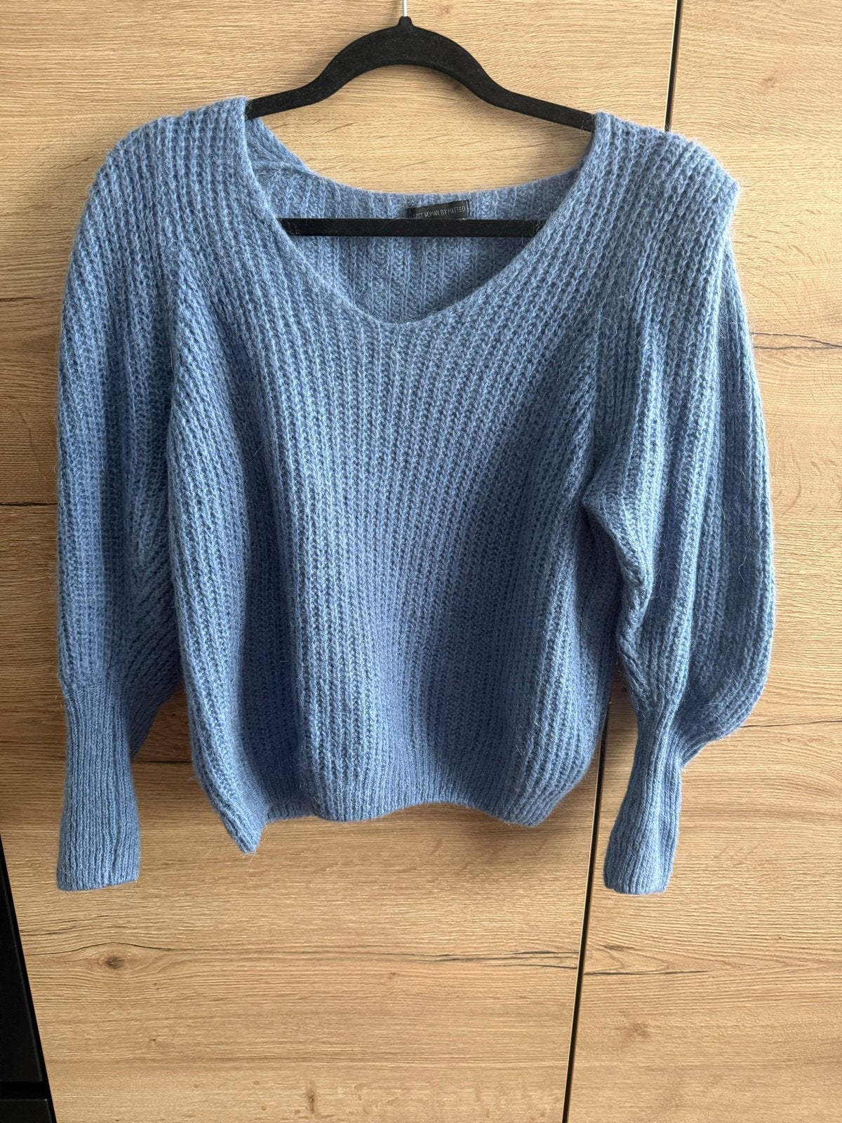 Just Woman by Matteo gebreide trui, maat L, Ophalen of Verzenden, Zo goed als nieuw, Maat 42/44 (L), Blauw