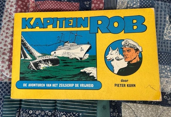 123 Kapitein Rob: De Avonturen van het Zeilschip De Vrijheid, Eén stripboek, Ophalen of Verzenden, Gelezen