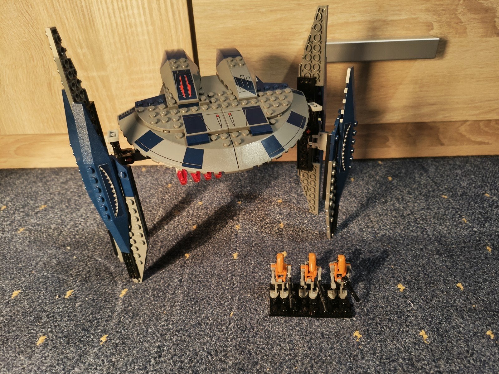 Lego Star Wars 8016 Hyena Droid Bomber, Compleet, Star Wars, Lego, Ophalen of Verzenden