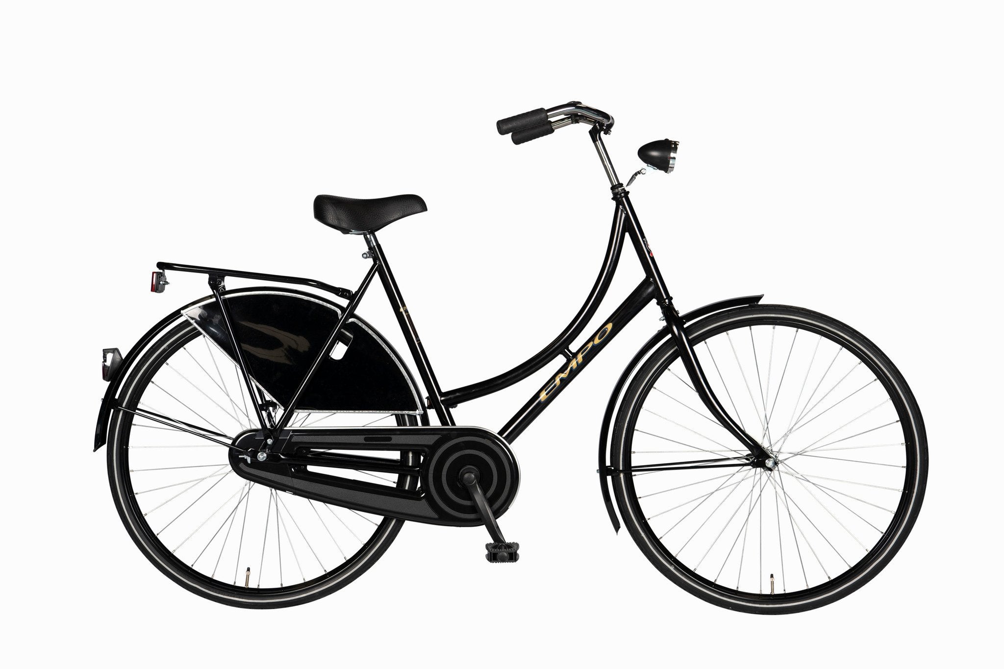 Burgers Omafiets zwart dames 57cm 28inch, 56 cm of meer, Nieuw, BURGERS, Versnellingen