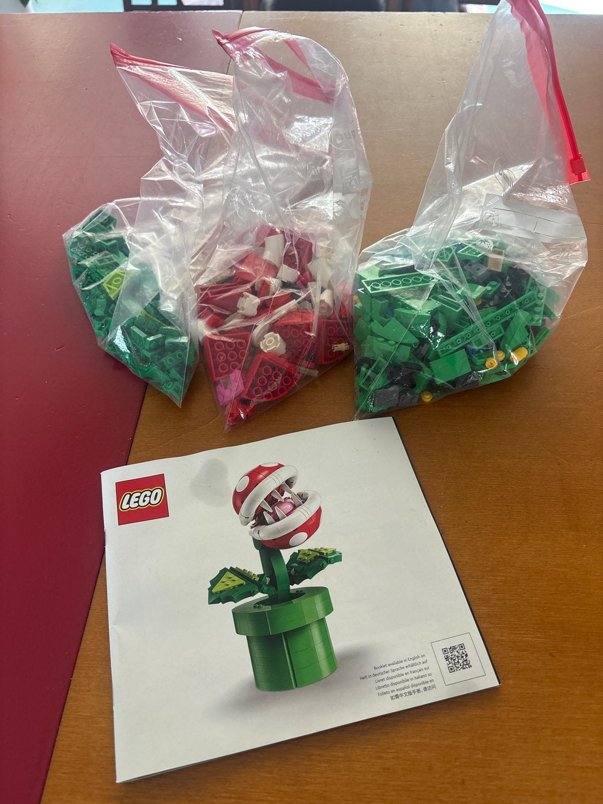 LEGO Super Mario Piranha Plant 71426 - Complete set, Gebruikt, Overige thema's, Lego, Ophalen of Verzenden