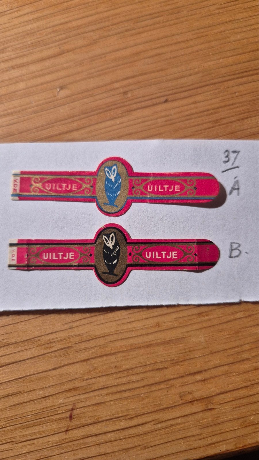 Sigarenbanden, Ophalen, Sigarenbandjes