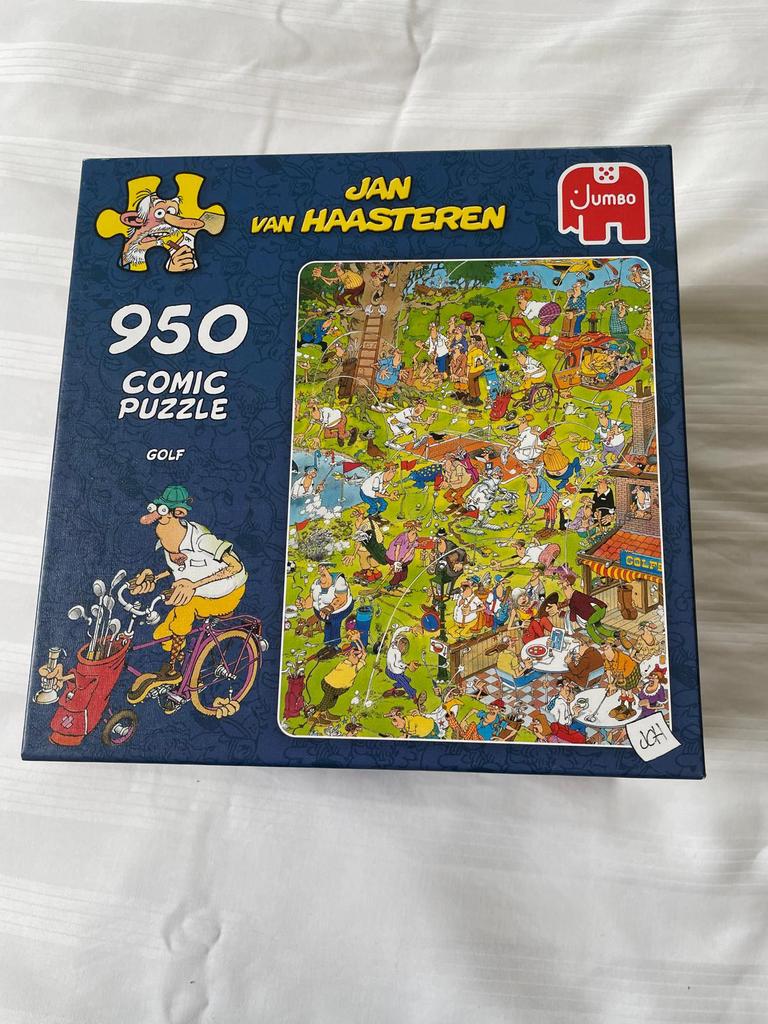 Golf Jan van Haasteren puzzel 950 stukjes, Ophalen of Verzenden, 500 t/m 1500 stukjes, Zo goed als nieuw