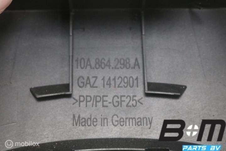 Afdekplaat voor middenconsole VW ID3 Pro 4PK 10A864298A, Gebruikt