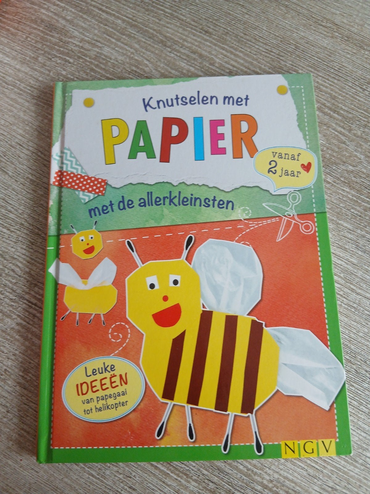 Knutselen met Papier met de allerkleinsten - Knutselboek, Ophalen, Dieren, Meerkleurig, Zo goed als nieuw