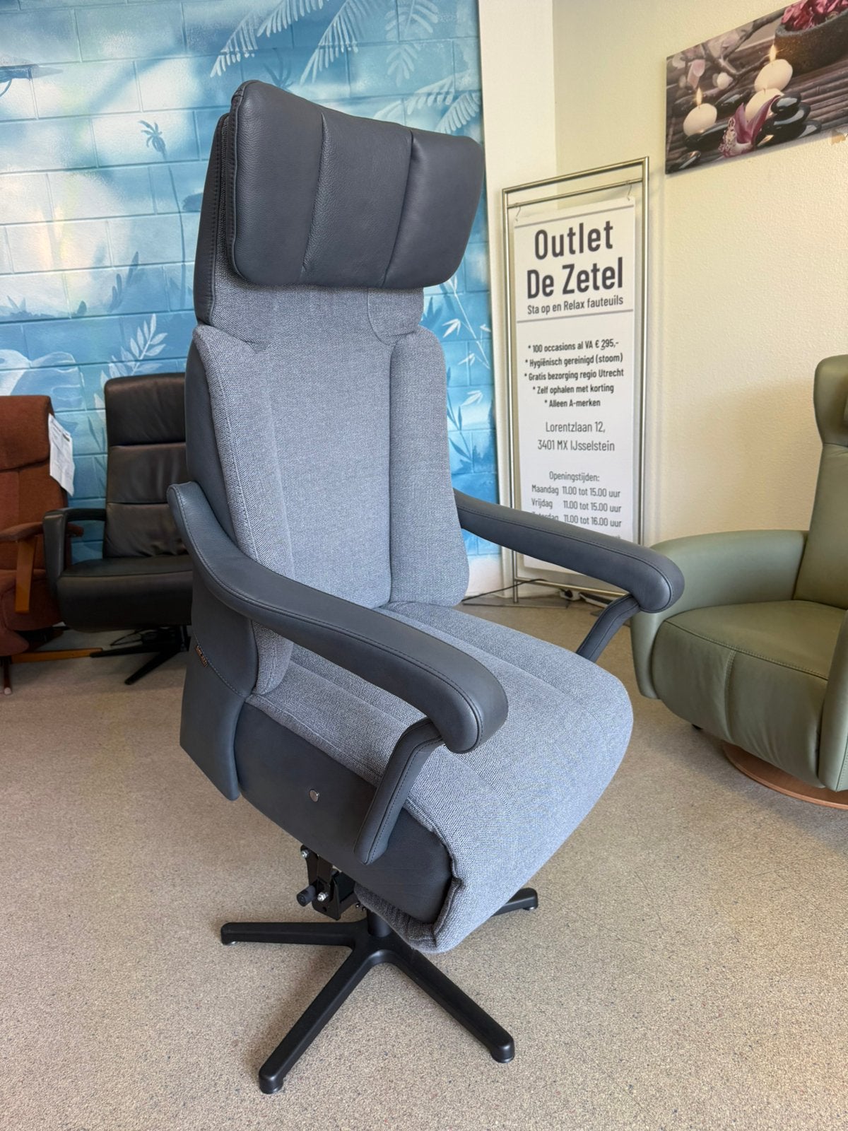 Dat Zit nieuwe sta op relax stoel gratis bezorging/ garantie