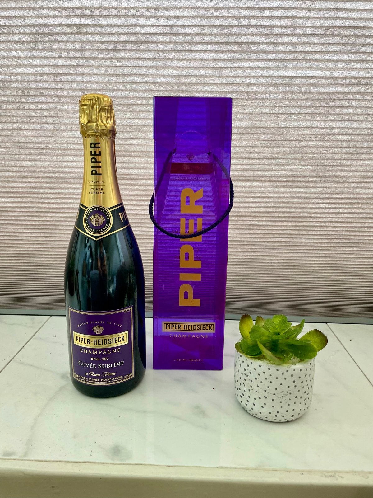 Piper-Heidsieck Cuvée Sublime Demi-Sec Champagne, Verzamelen, Wijnen, Frankrijk, Nieuw, Ophalen of Verzenden, Champagne