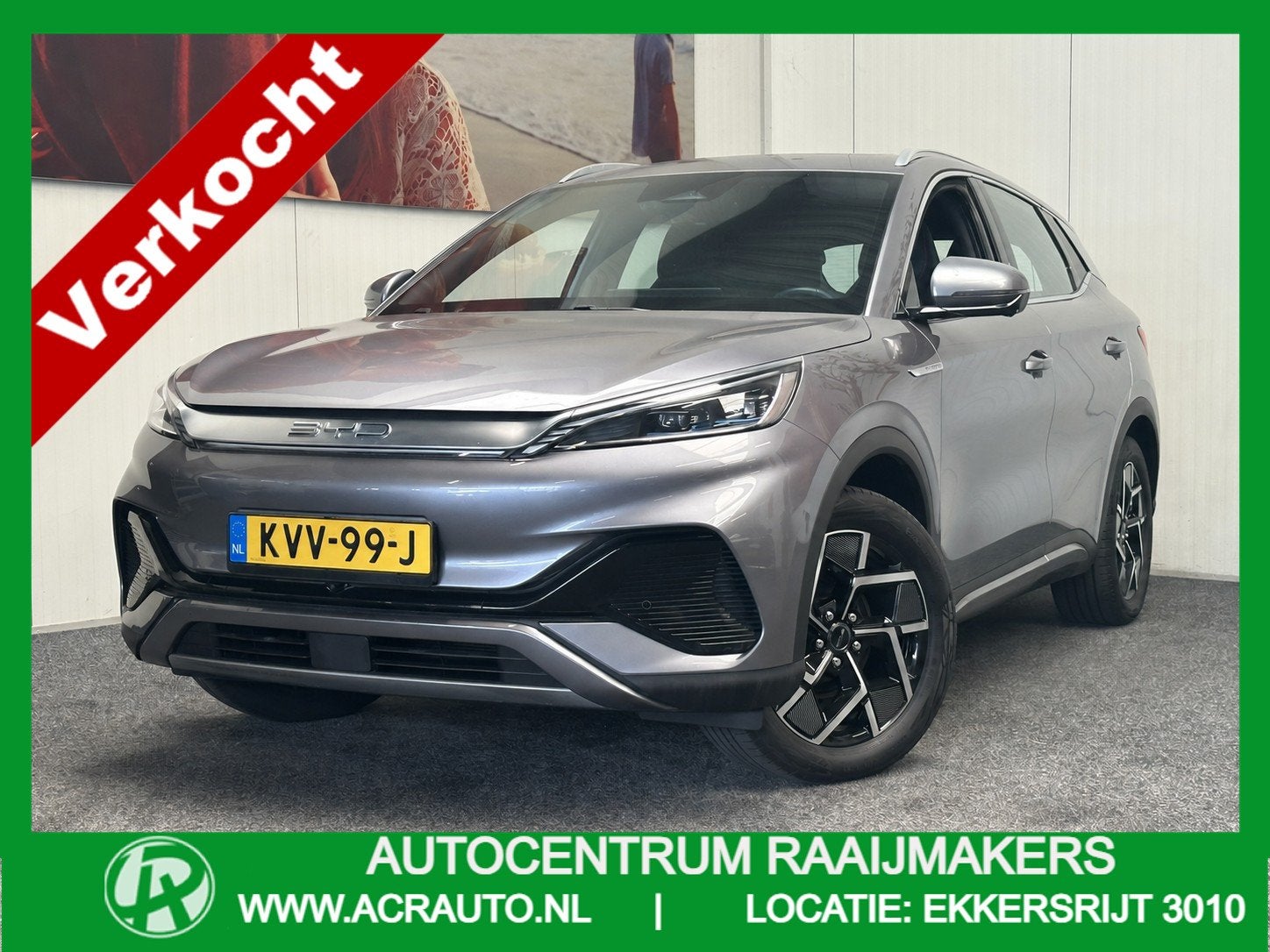 BYD ATTO 3 (SOH 95%) DESIGN 60 kWh WLTP 420 KM * 45 STUKS OP, Auto's, Dealer onderhouden, Gebruikt, 204 pk, SUV of Terreinwagen