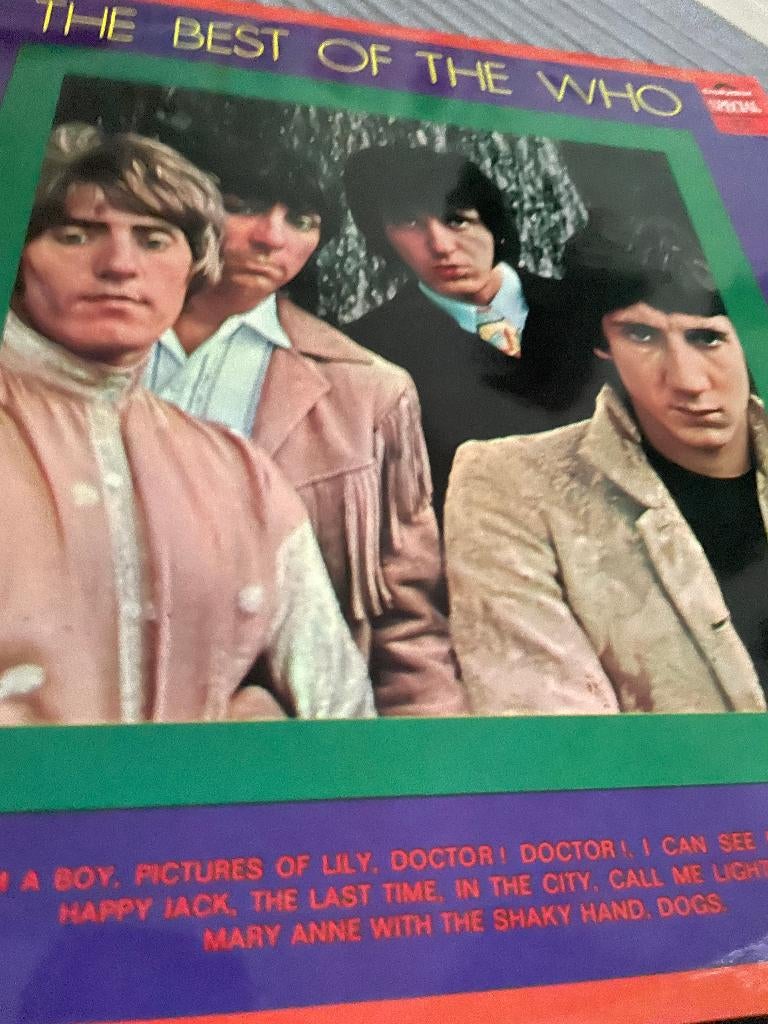 The Who, Cd's en Dvd's, Vinyl | Rock, Verzenden, Zo goed als nieuw, Poprock, Inclusief binnenhoes