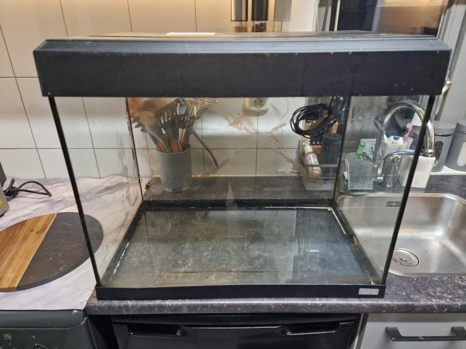 Fluval aquarium tekoop, Dieren en Toebehoren, Ophalen, Gebruikt, Leeg aquarium