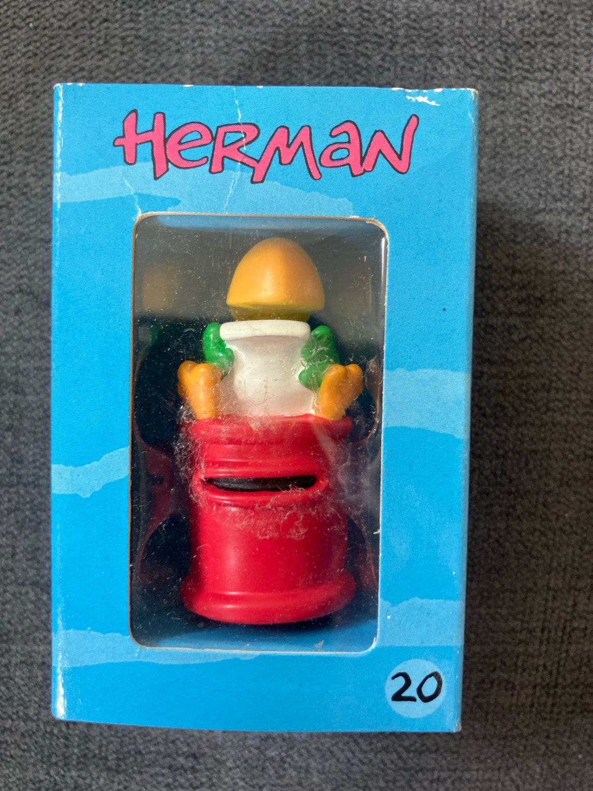 Herman Visclubs Figurine - Handgemaakt verzamelobject, Ophalen, Nieuw