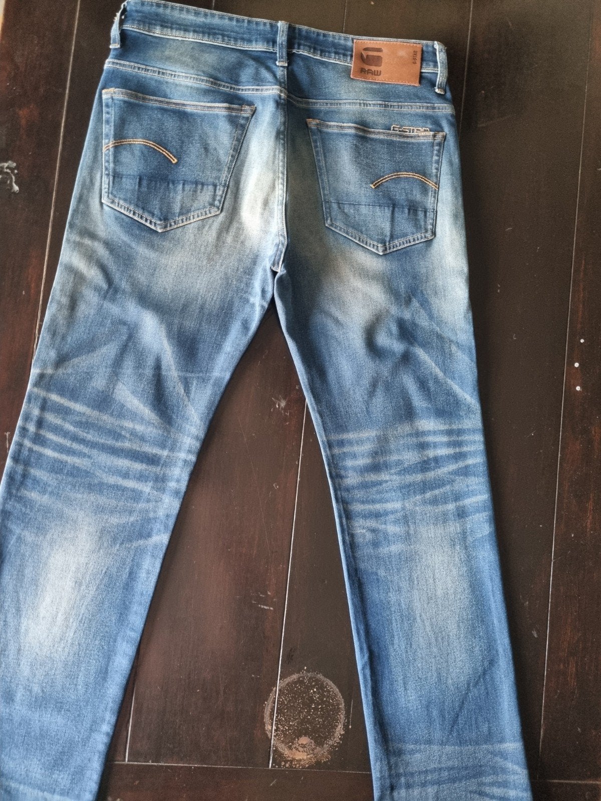 ZGAN CLASSIC G STAR RAW 3301 LOOSE STRETCH JEANS SIZE 33/32!, G-Star Raw, Blauw, Ophalen of Verzenden, Zo goed als nieuw