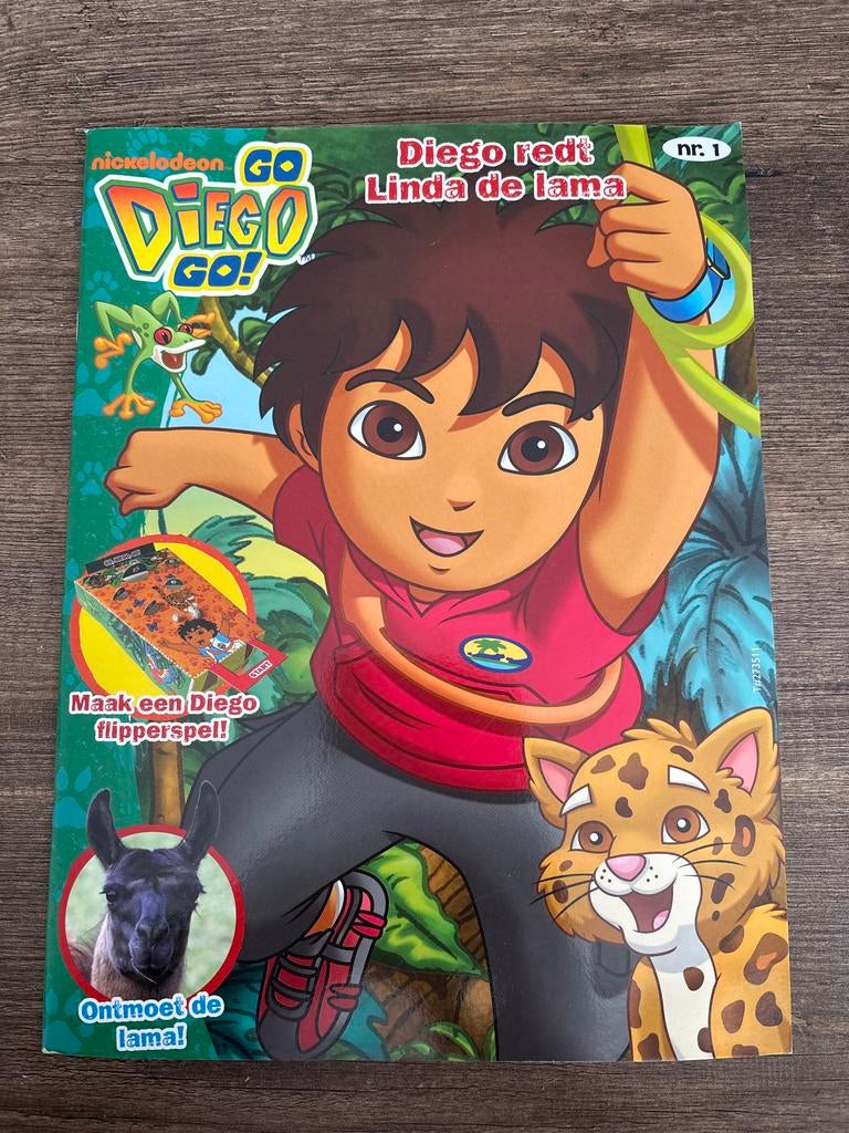 Go Diego Go! Diego redt Linda de lama - Nr. 1, Ophalen of Verzenden