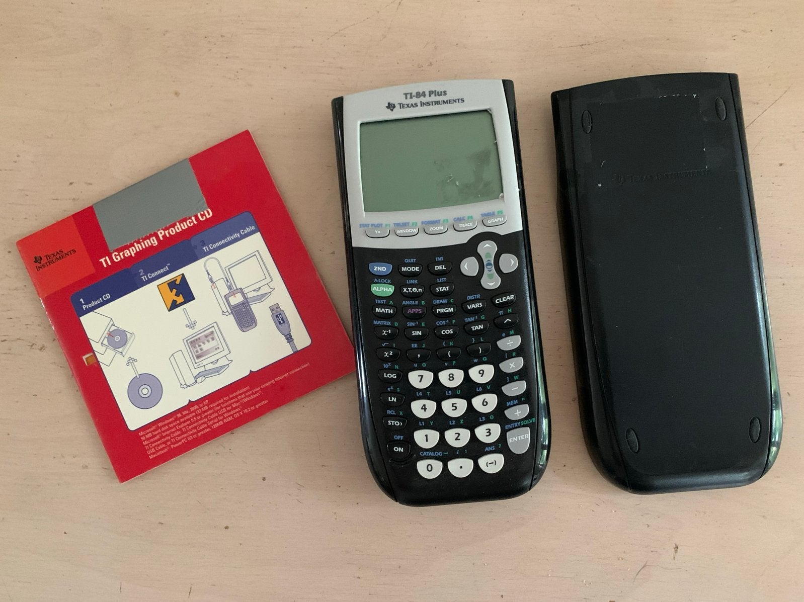 Texas Instruments TI-84 Plus rekenmachine, Ophalen of Verzenden, Gebruikt