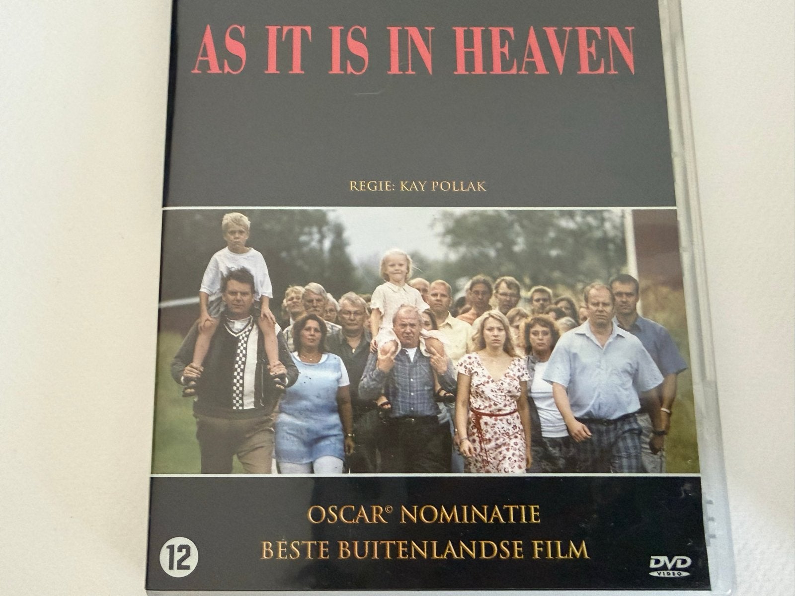 As It Is In Heaven DVD - Oscar Nominatie Buitenlandse film, Cd's en Dvd's, Gebruikt, Waargebeurd drama, Nederlands, Breedbeeld