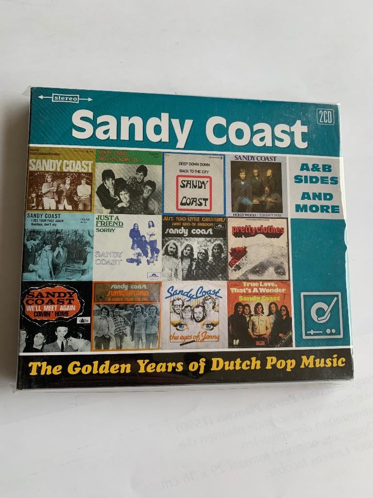 Sandy Coast - Golden Years Of Dutch Pop Music A&B Sides 2 cd, Verzenden, Zo goed als nieuw, Poprock