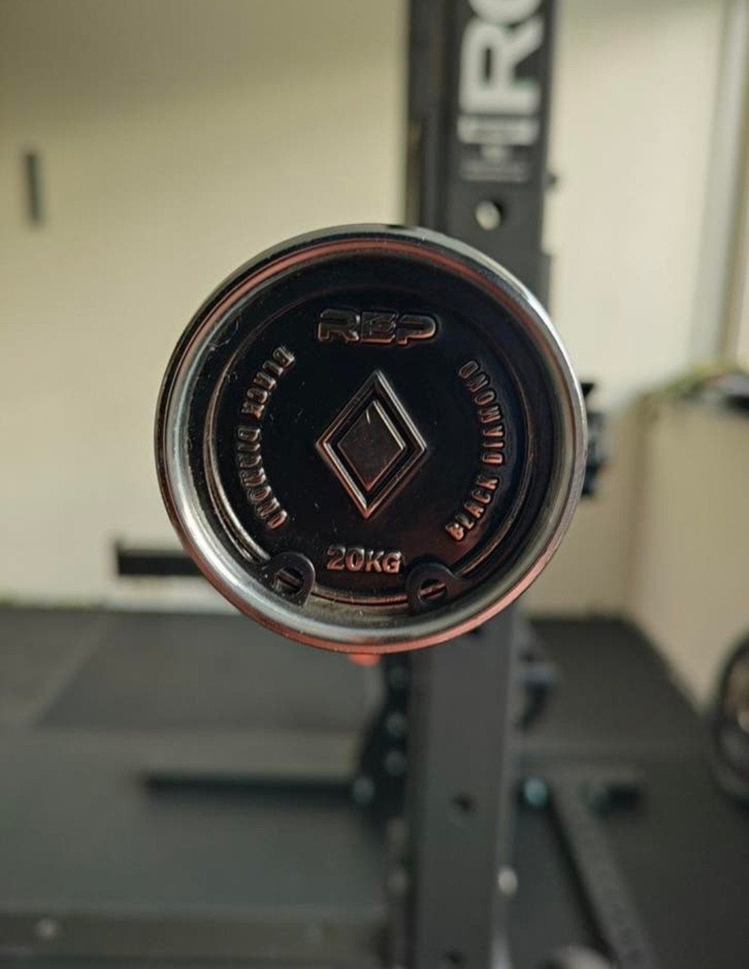 Rep fitness black diamond stainless steel+ hard chrome, Sport en Fitness, Fitnessmaterialen, Ophalen, Overige typen