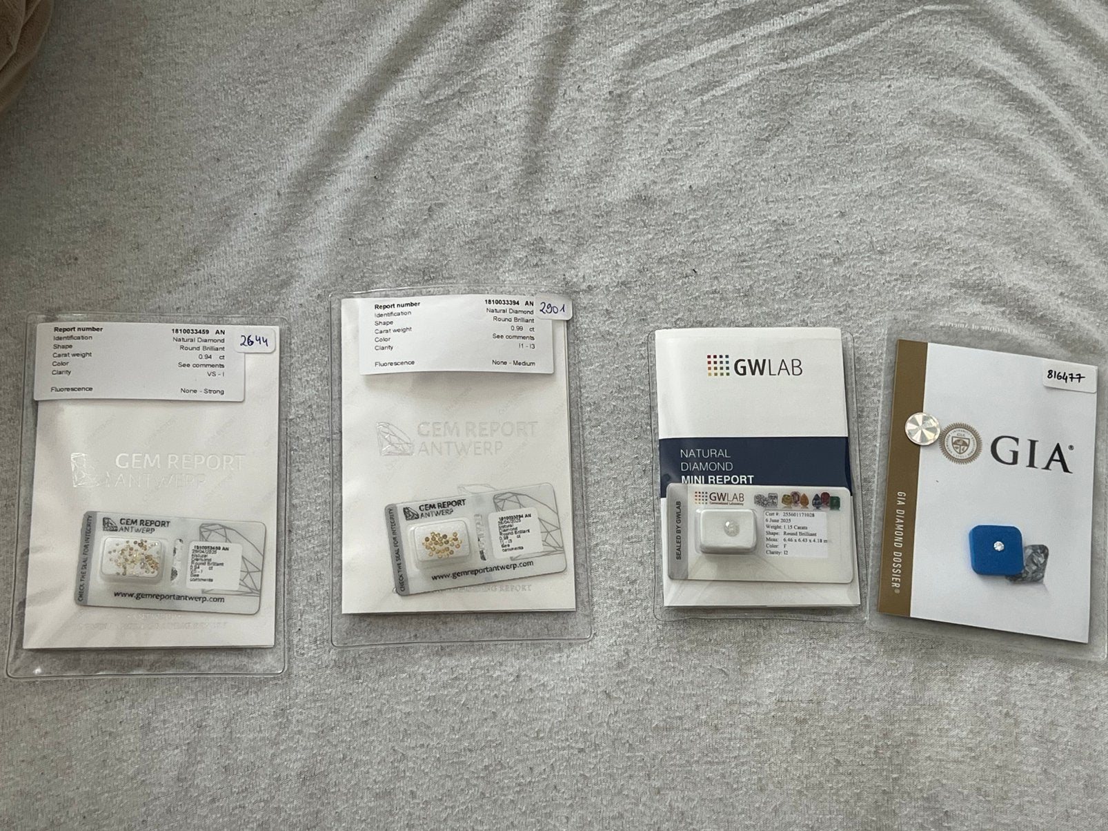 Diamanten, Sieraden, Tassen en Uiterlijk, Edelstenen, Ophalen of Verzenden, Zo goed als nieuw