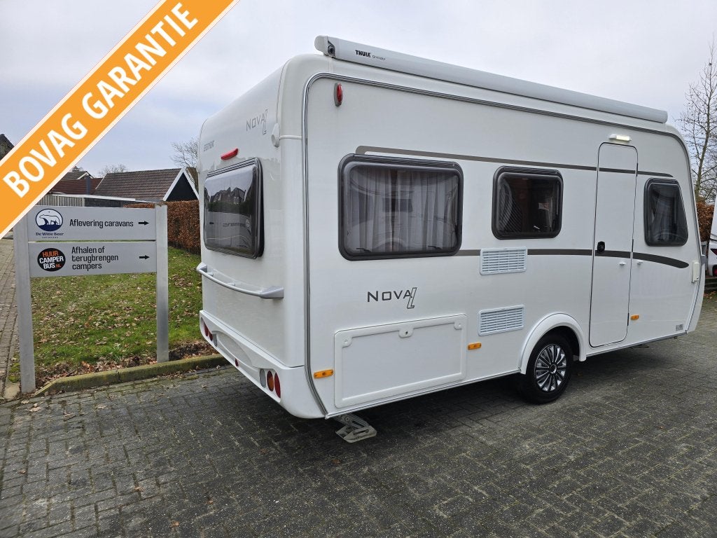 Eriba Nova Light 425 met dakluifel en 12V pakket, Bedrijf, Treinzit, Tot en met 3, 4 tot 5 meter