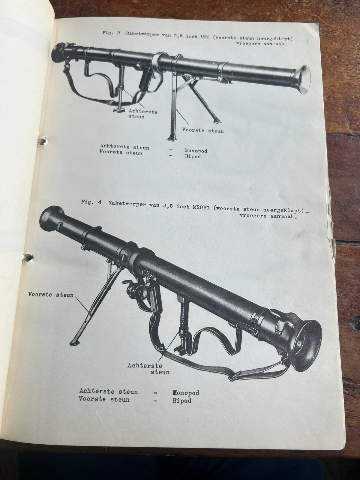 KL Defensie platen atlas Raketwerper M20 Wapenhersteller, Verzenden, Nederland, Embleem of Badge, Landmacht