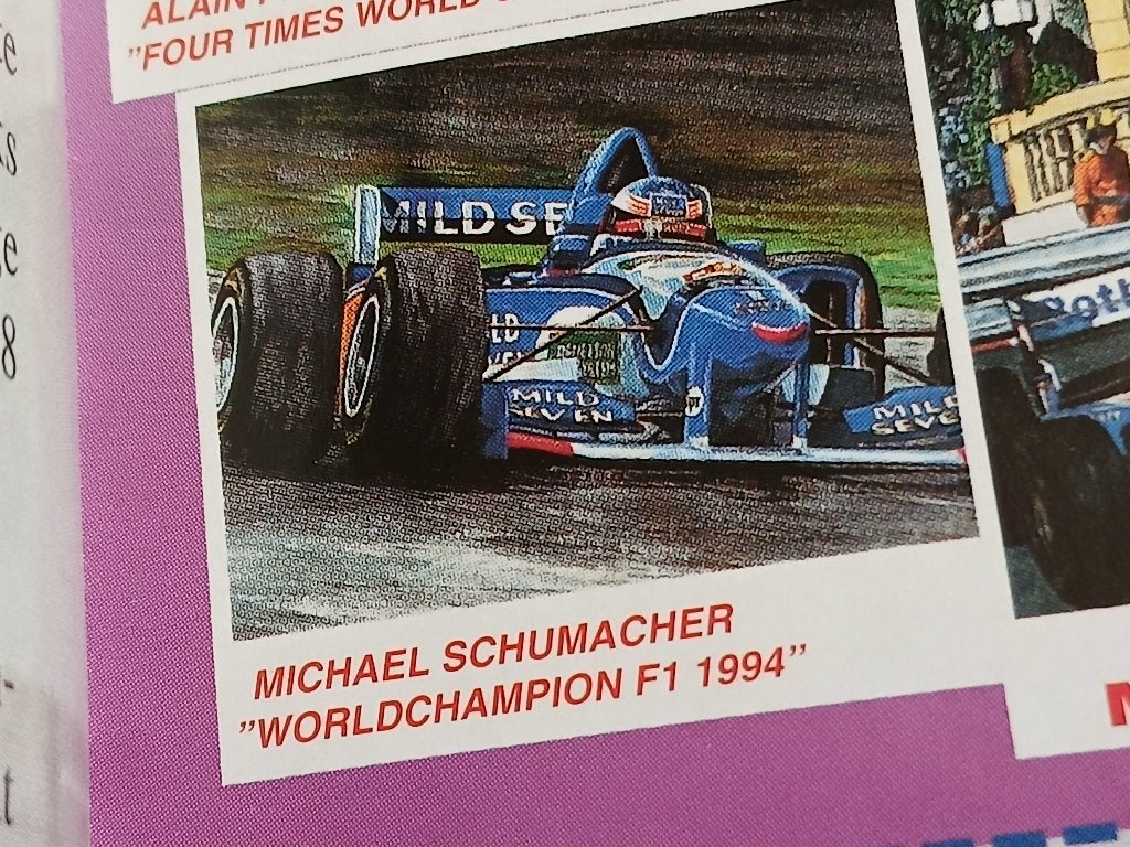 Gezocht litho eric jan kremer schumacher, Ophalen of Verzenden, Zo goed als nieuw, Formule 1