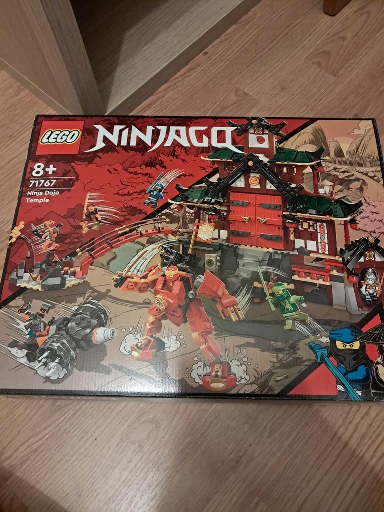 LEGO Ninjago 71767 Ninja Dojo Tempel - Zo snel mogelijk weg!, Ophalen, Lego, Zo goed als nieuw, Compleet