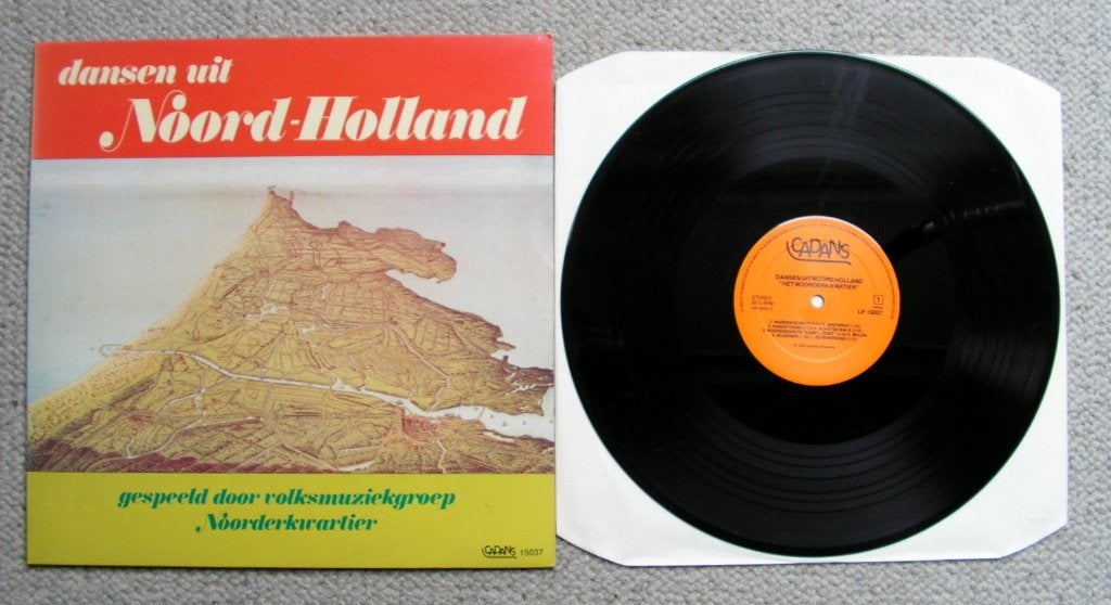 Noorderkwartier – Dansen Uit Noord-Holland 17 nrs LP 1983 ZG, LP, Ophalen of Verzenden, Zo goed als nieuw, Inclusief binnenhoes