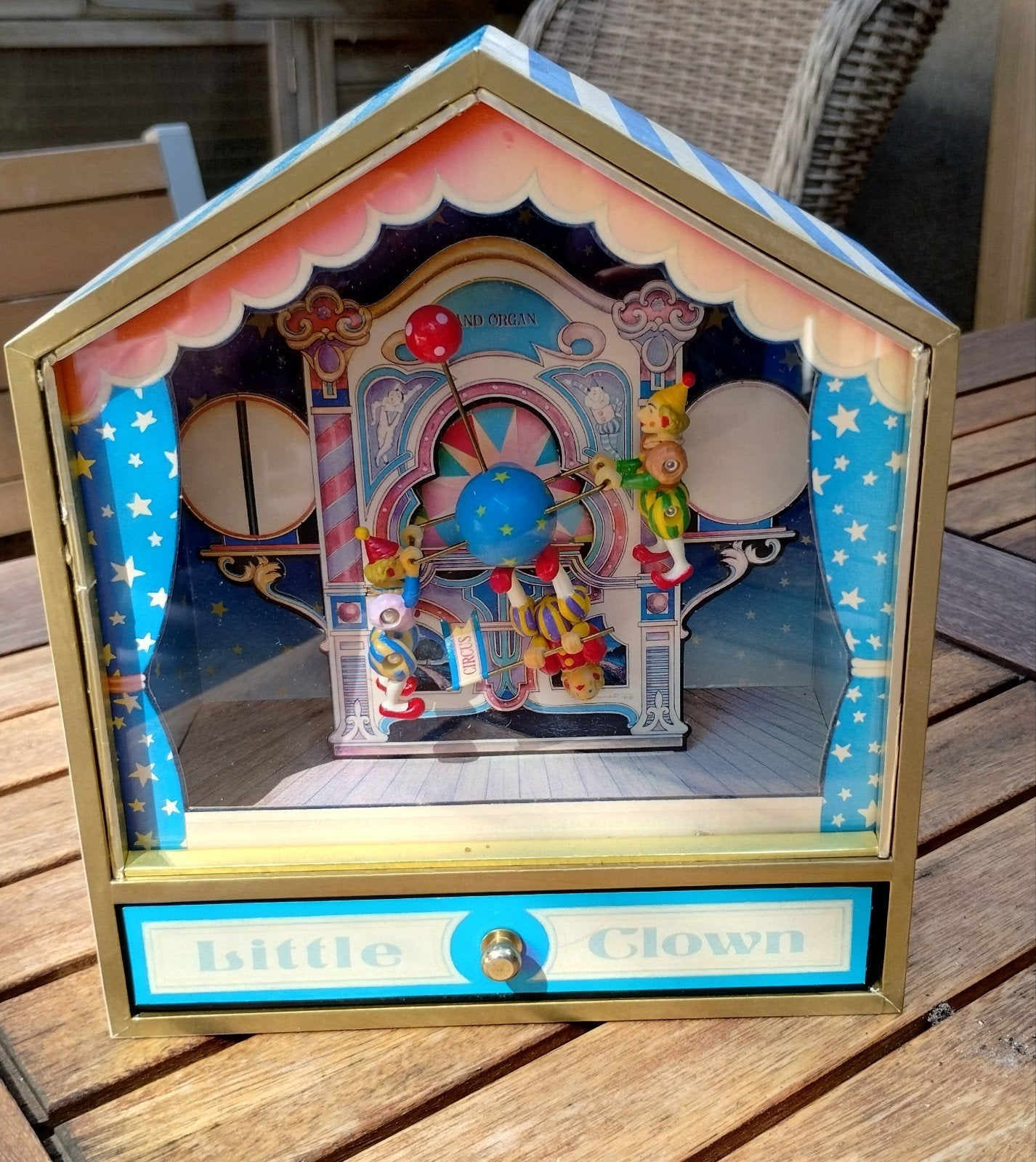 Speeldoos 'Little Clown' Muziekdoosje, Ophalen of Verzenden, Gebruikt