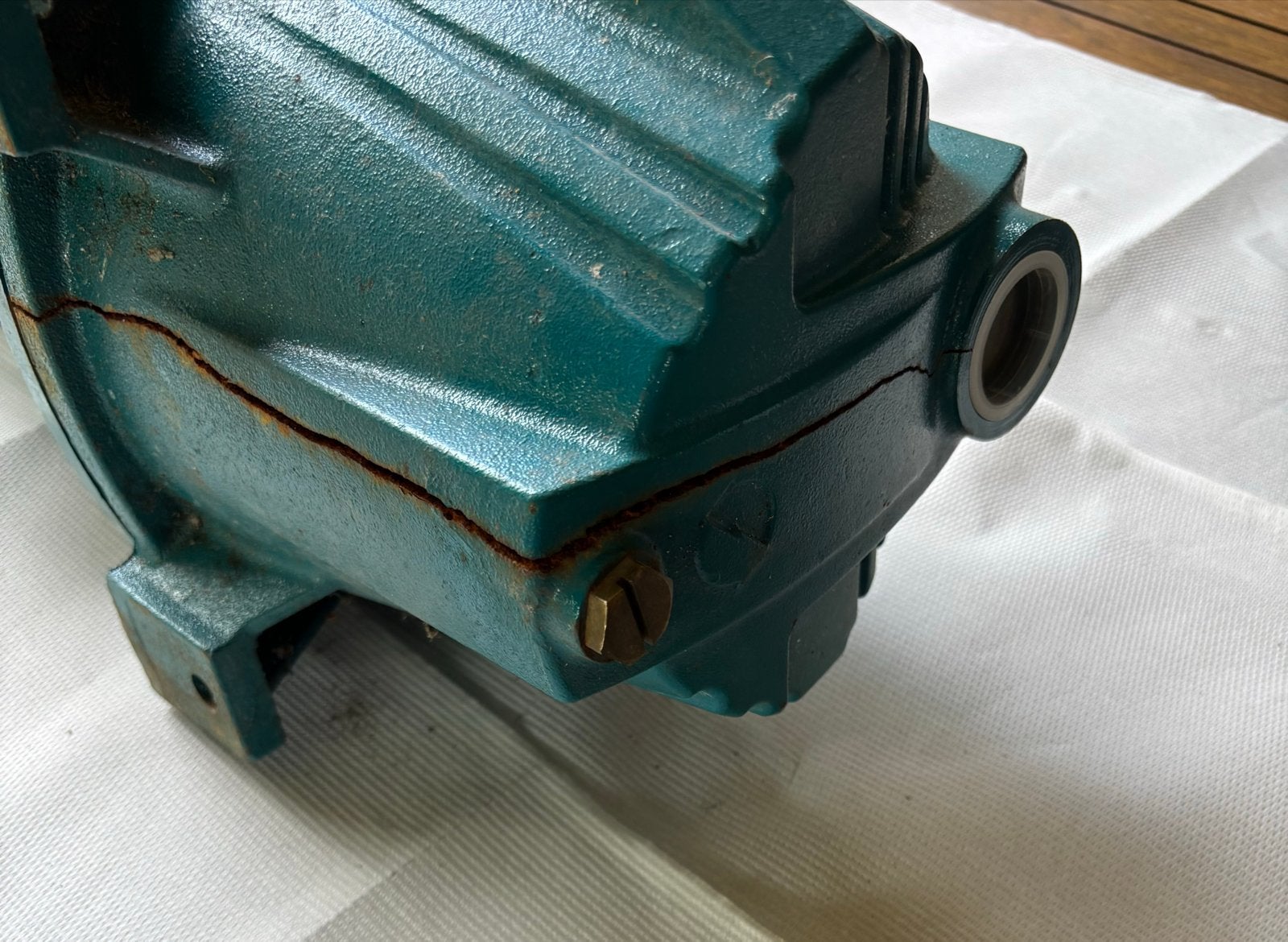 LEO Waterpomp AJm75 met vorstschade - voor de klusser, Ophalen of Verzenden