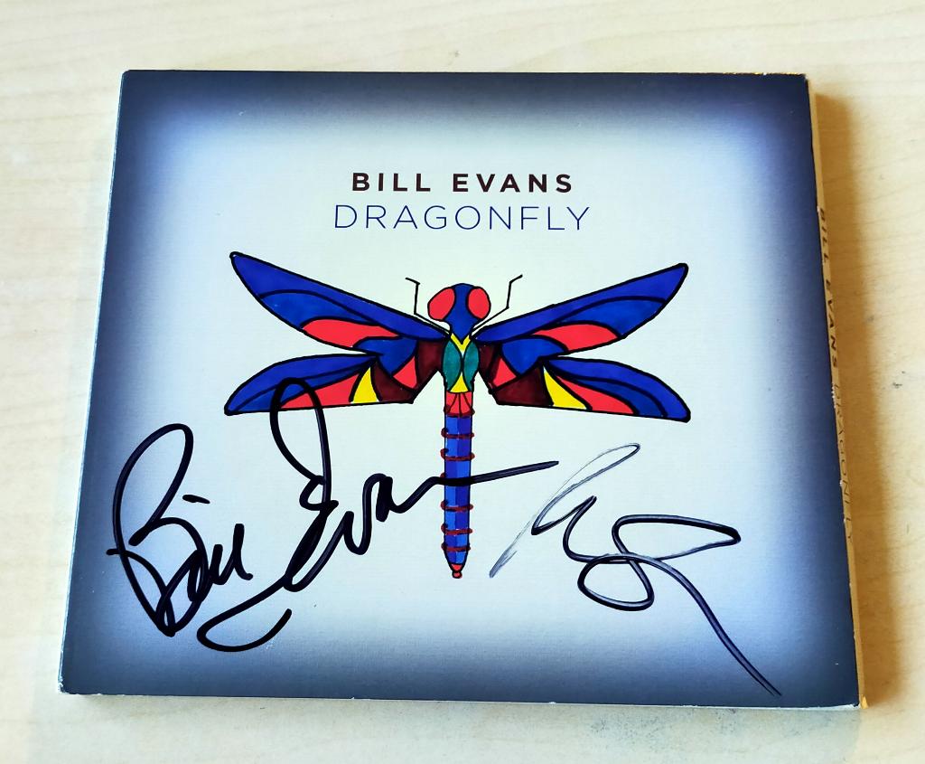 Bill Evans - Dragonfly CD 2012 Gesigneerd, Ophalen of Verzenden, 1980 tot heden, Gebruikt, Jazz
