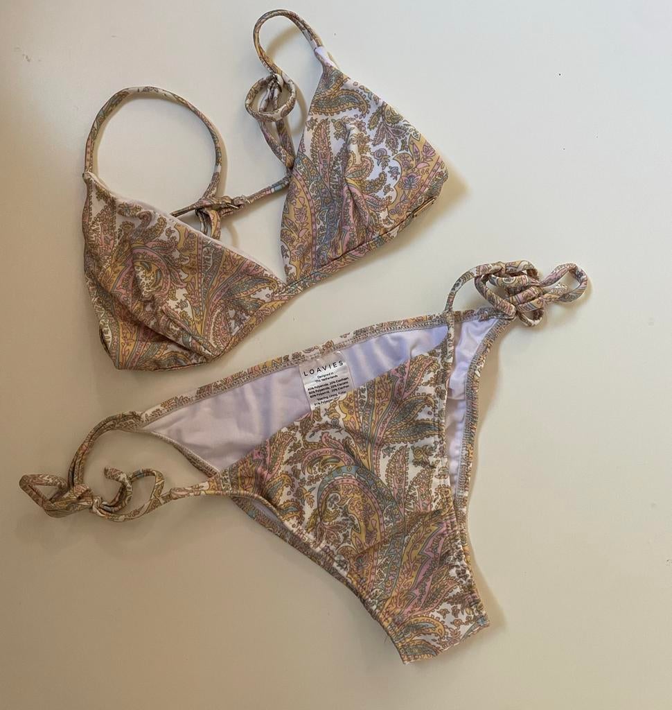 Nieuwe Loavies bikini maat S - Paisley print, Ophalen of Verzenden, Nieuw, Overige kleuren, Bikini
