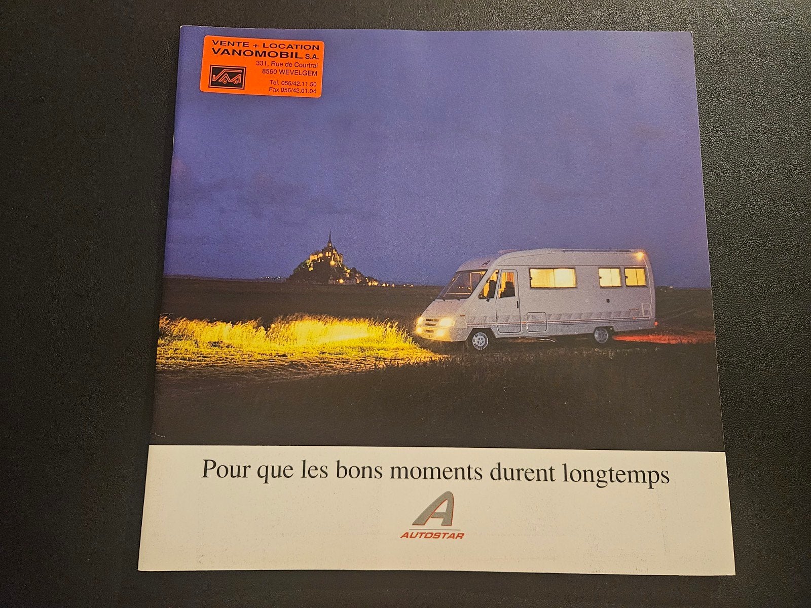 Brochure Autostar Campers, Ophalen of Verzenden, Zo goed als nieuw, Overige merken