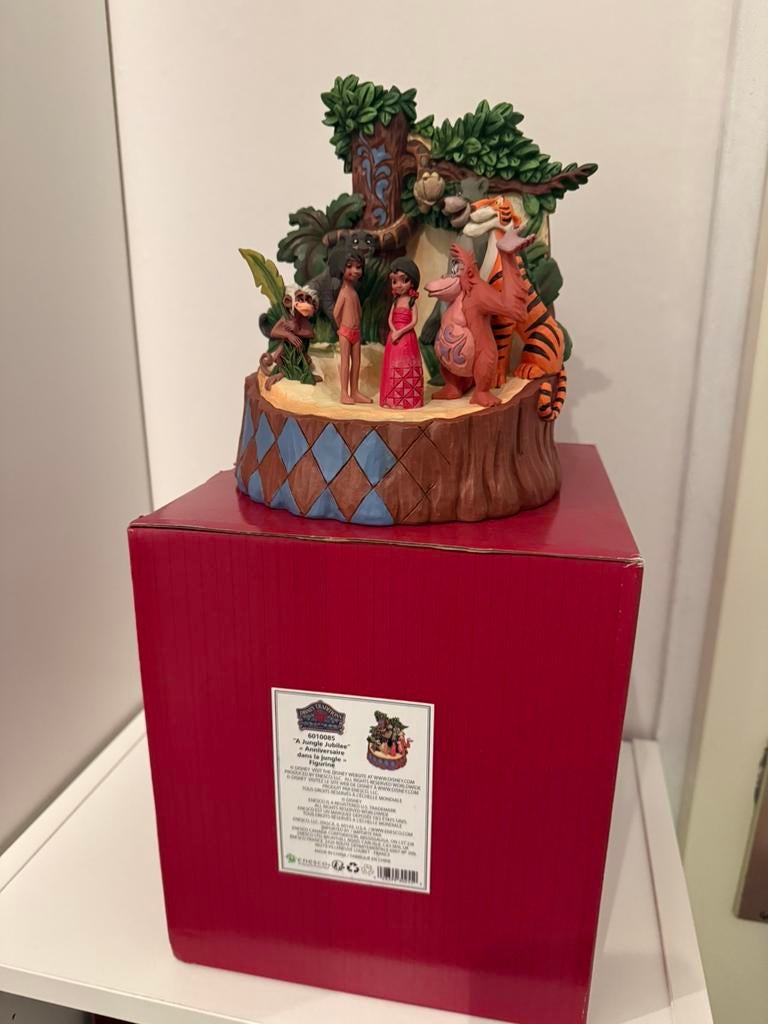 Disney Traditions Jungle Book Carved By Heart (Jim Shore), Verzamelen, Disney, Ophalen of Verzenden, Leeuwenkoning of Jungle Boek