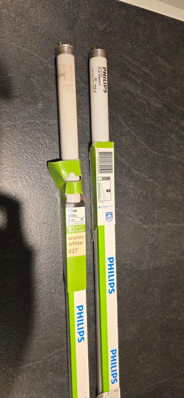Philips TL-D 15W/827 Warm Wit TL-buizen (2 stuks), Ophalen