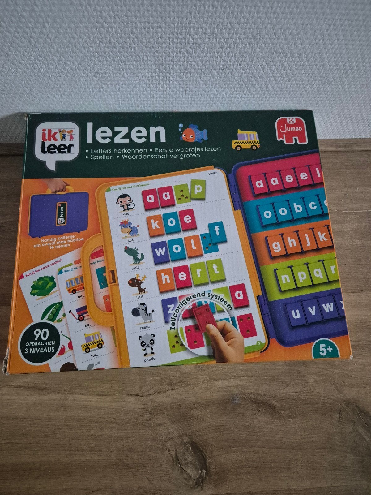 Jumbo Ik leer lezen - Educatief spel voor kinderen, Ophalen, Zo goed als nieuw, Taal en Lezen