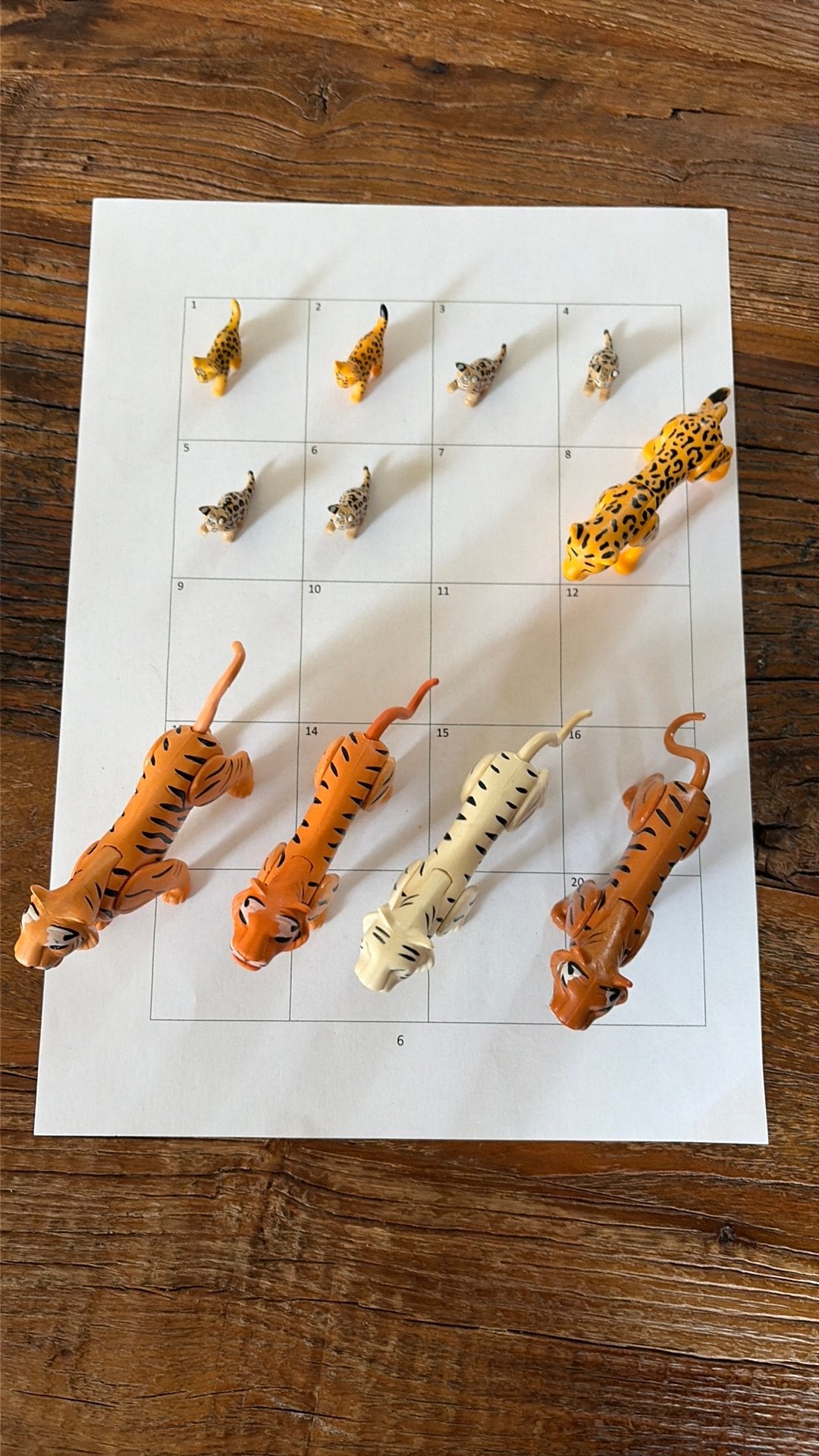Playmobil losse onderdelen dieren tijger luipaard welp, Ophalen of Verzenden, Gebruikt, Losse onderdelen, Figuren