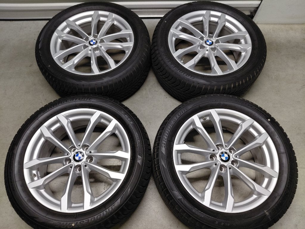 19 inch velgen met winterbanden BMW X3 G01 / X4 G02, Banden en Velgen, Winterbanden, Personenwagen, Ophalen