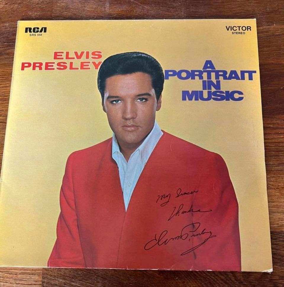 LP Elvis Presley A Portrait in Music, Cd's en Dvd's, Vinyl | Verzamelalbums, Zo goed als nieuw, 12 inch, Ophalen of Verzenden