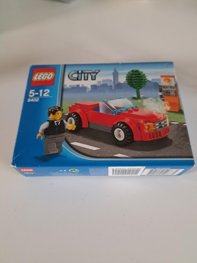 Lego 8402 City Sportwagen, City, Lego, Ophalen of Verzenden, Zo goed als nieuw
