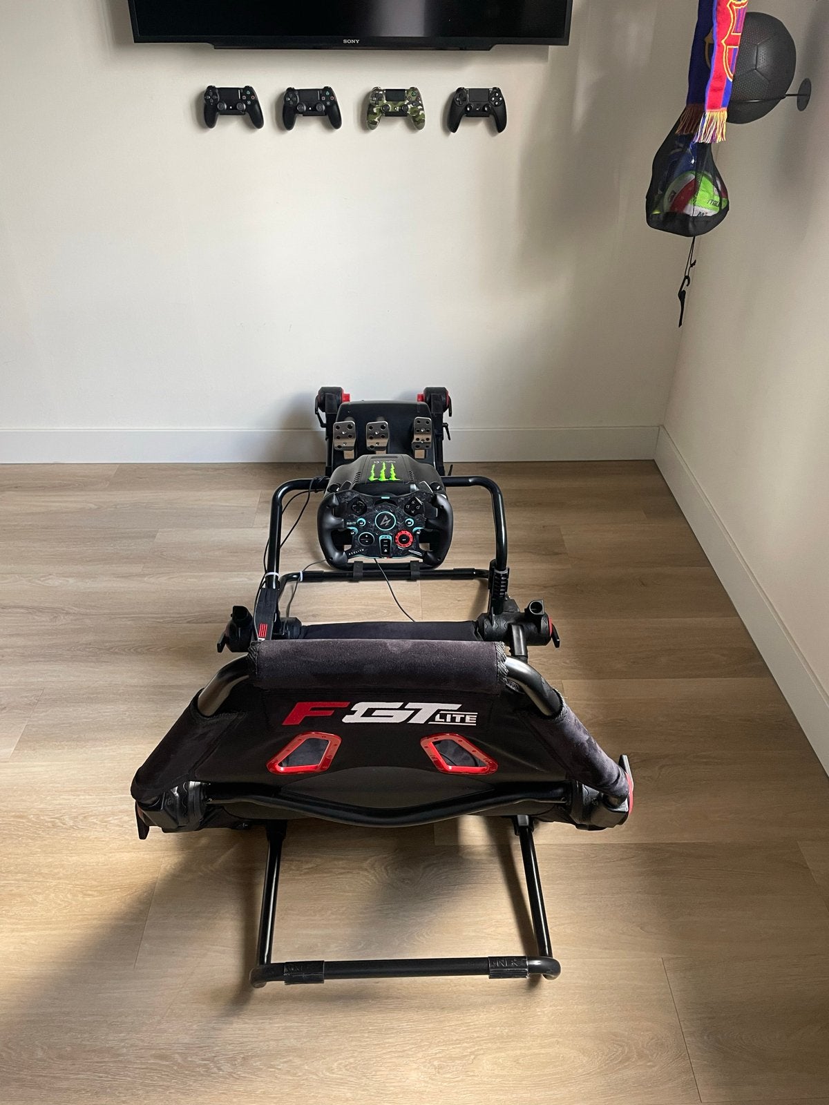 Next Level Racing F-GT Lite racestoel met extra stuur, Ophalen of Verzenden, Overige merken, Zo goed als nieuw