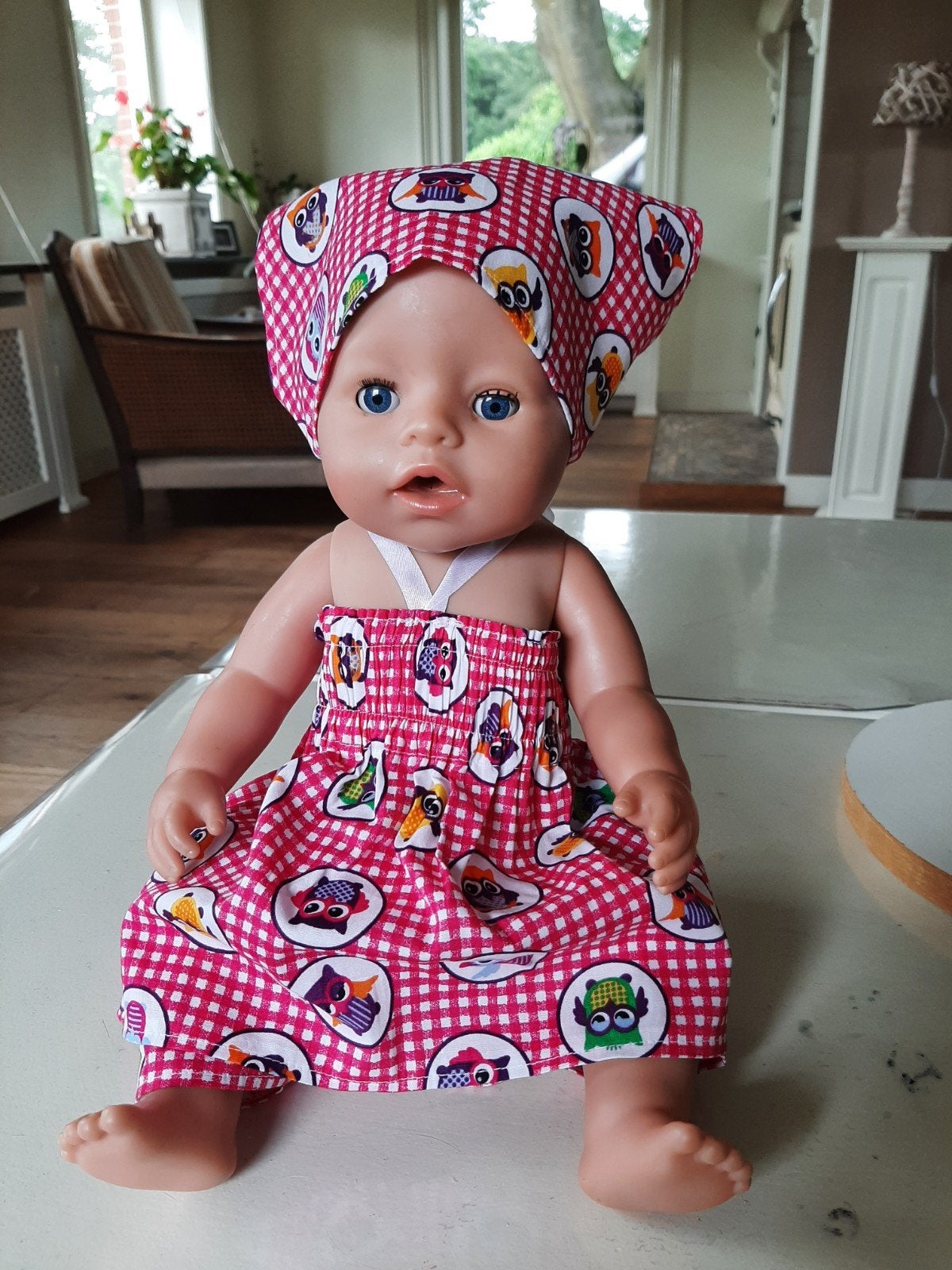 3 delig set uiltjes baby born pop 43cm, Ophalen of Verzenden, Nieuw, Babypop