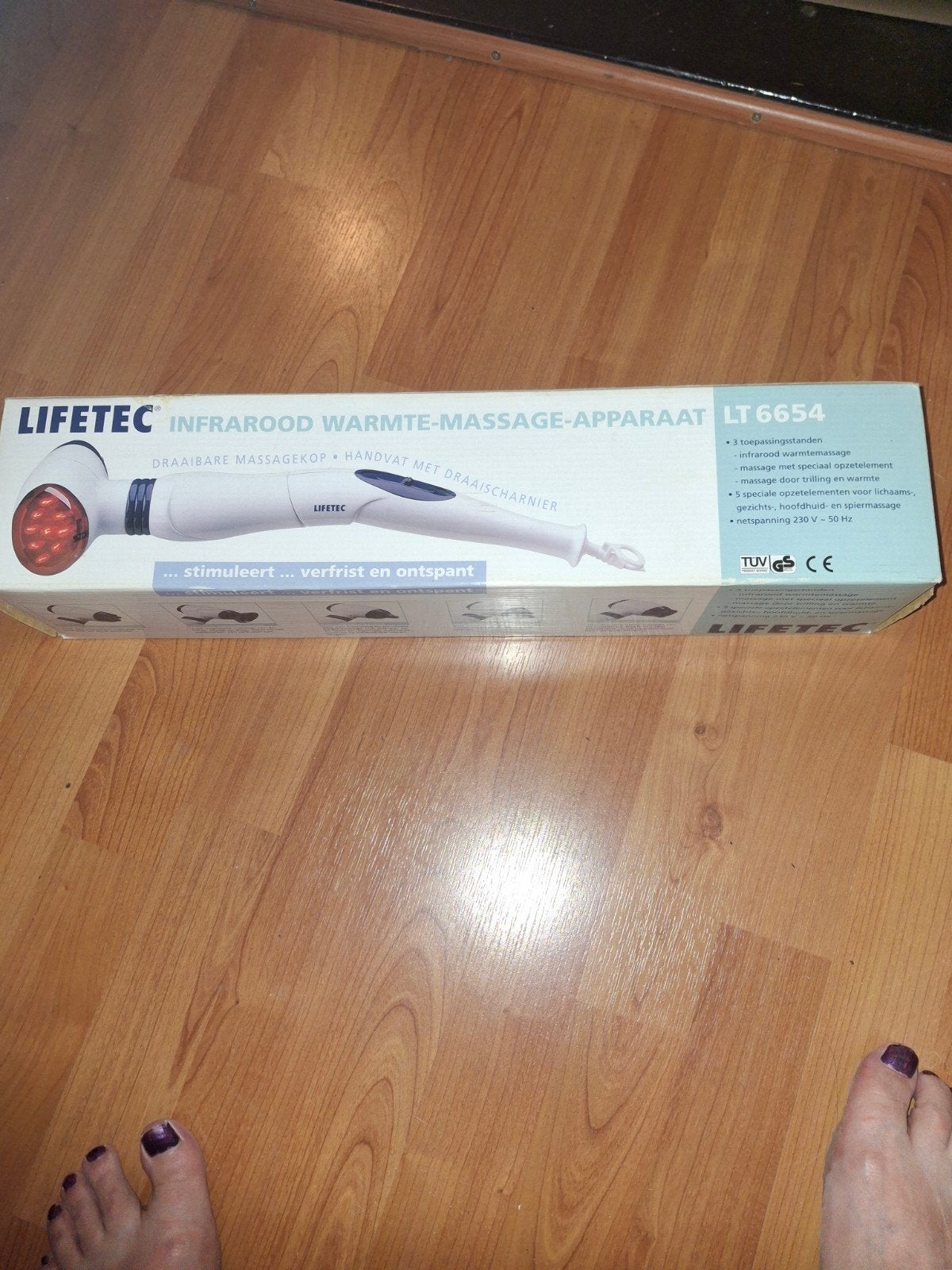 Lifetec Infrarood Warmte Massage Apparaat LT 6654, Ophalen of Verzenden