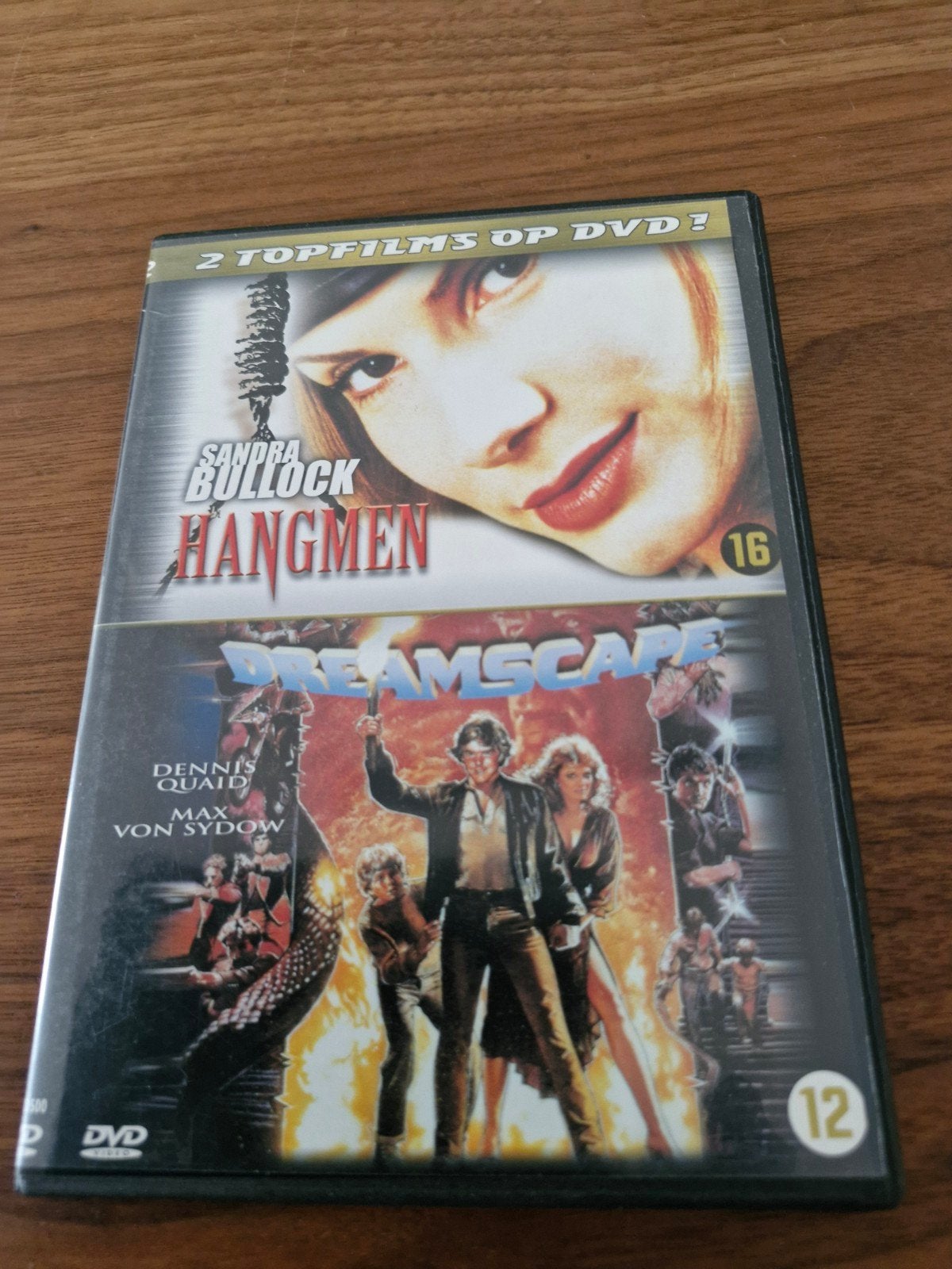 Hangmen & Dreamscape DVD - 2 Topfilms, Vanaf 16 jaar, Nederlands, Actiethriller, Ophalen of Verzenden