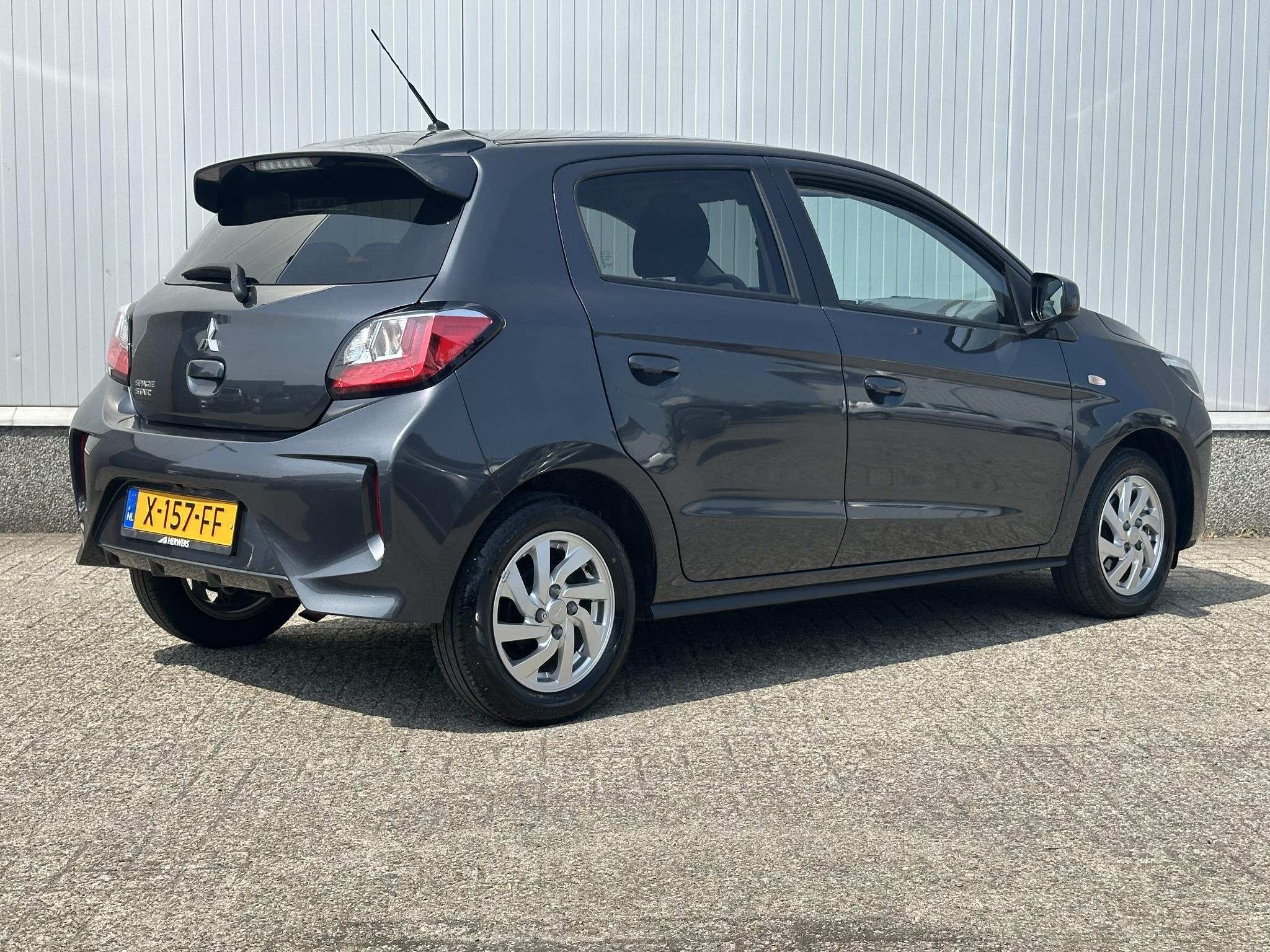 Mitsubishi Space Star 1.2 Dynamic / Automaat / Airco / Achte, Stof, Gebruikt, Start-stop-systeem, Origineel Nederlands