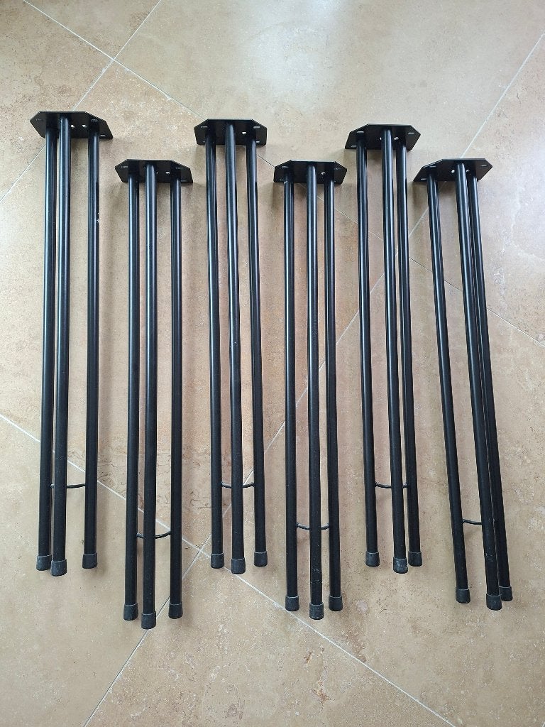Tafelpoten - set van 6, Huis en Inrichting, Tafelonderdelen, Ophalen, Tafelpoot, Minder dan 50 cm, Gebruikt